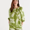 Sussan Abstract Shell Top-Women Shirts