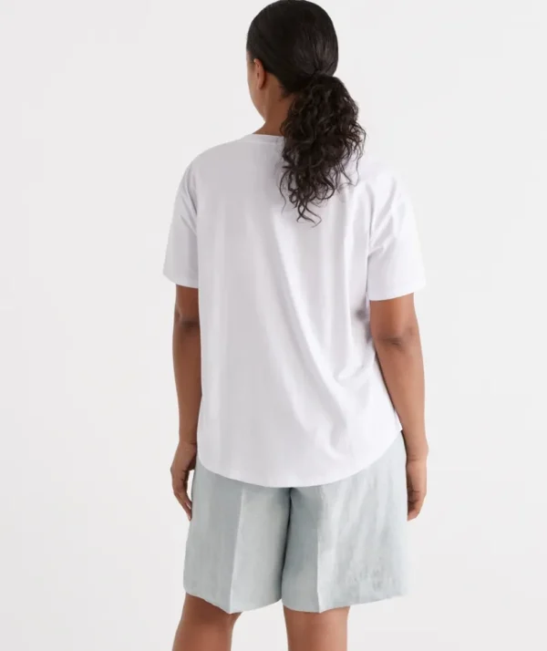 Sussan Australian Cotton Graphic Tee-Women T-Shirts & Tanks