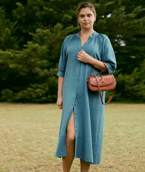 Sussan Belted Midi Dress-Women Dresses