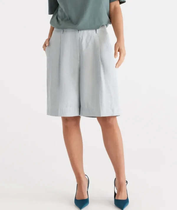 Sussan Bermuda Twill Short-Women Shorts
