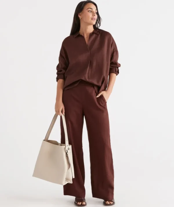Sussan Buckle Detail Tote Bag-Women Bags