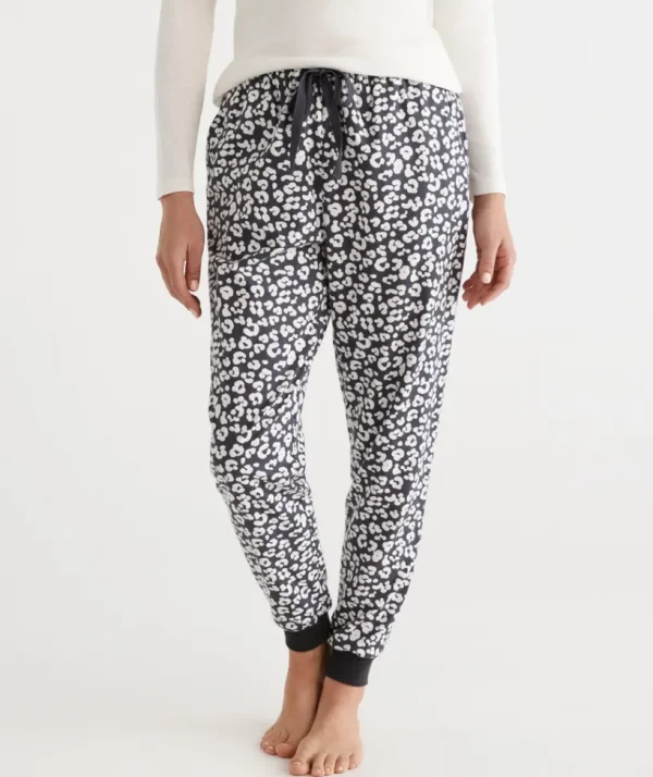 Sussan Cotton Animal Print Flannelette Pant-Women Pyjama Bottoms