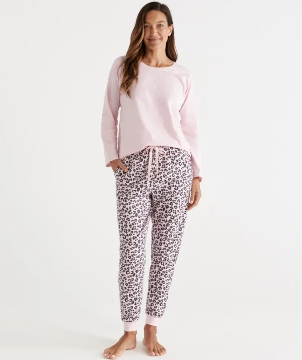 Sussan Cotton Animal Print Flannelette Pant-Women Pyjama Bottoms