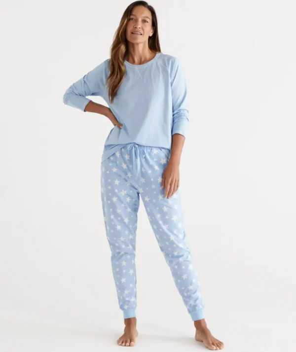 Sussan Cotton Star Print Flannelette Pant-Women Pyjama Bottoms