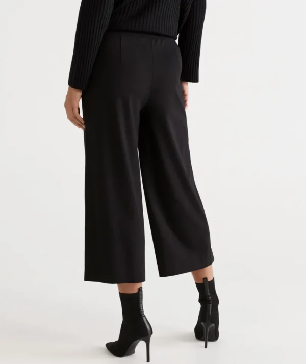 Sussan Eco Vero Pin Stitch Ponte Culotte-Women Pants
