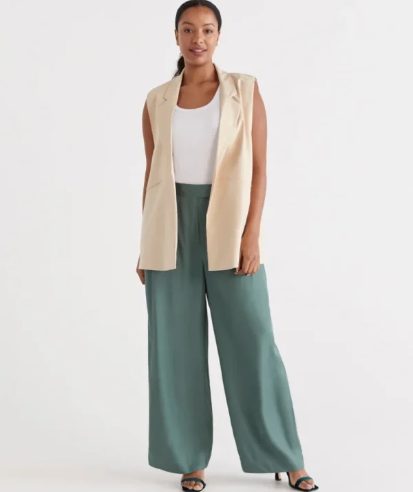 Sussan Eco Vero Soft Pleat Pant-Women Pants