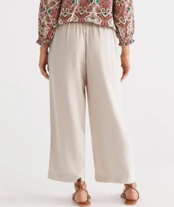 Sussan Flat Front Culotte-Women Pants