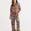Sussan Floral Print Pyjama Set-Women Pyjama Sets