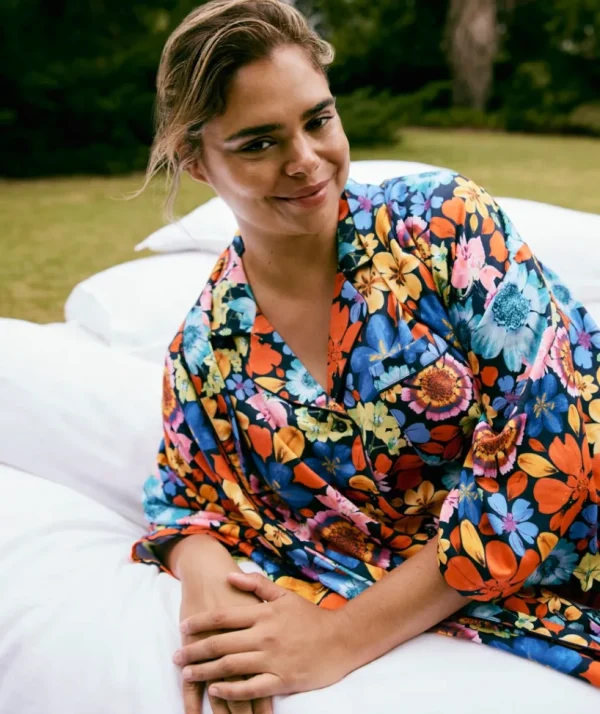 Sussan Floral Print Pyjama Set-Women Pyjama Sets