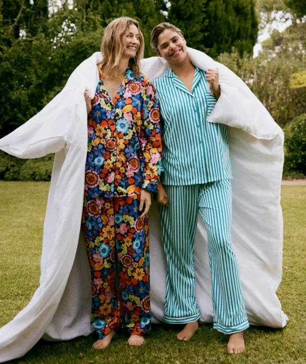 Sussan Floral Print Pyjama Set-Women Pyjama Sets