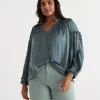 Sussan Frill Sleeve Top-Women Shirts