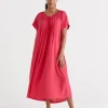 Sussan Gathered Longline Nightie-Women Nighties