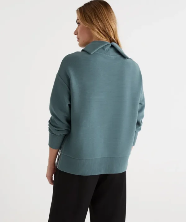 Sussan High Neck Sweater-Women Tops