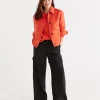 Sussan Linen Cargo Pant-Women Pants