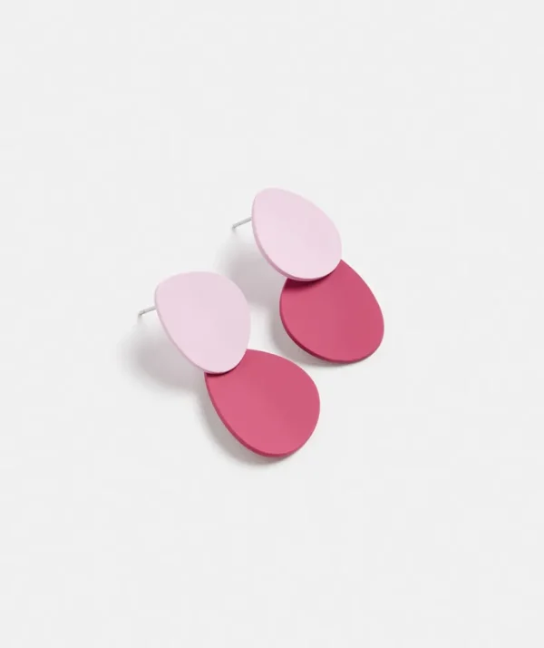 Sussan Matte Drop Earrings-Women Jewellery
