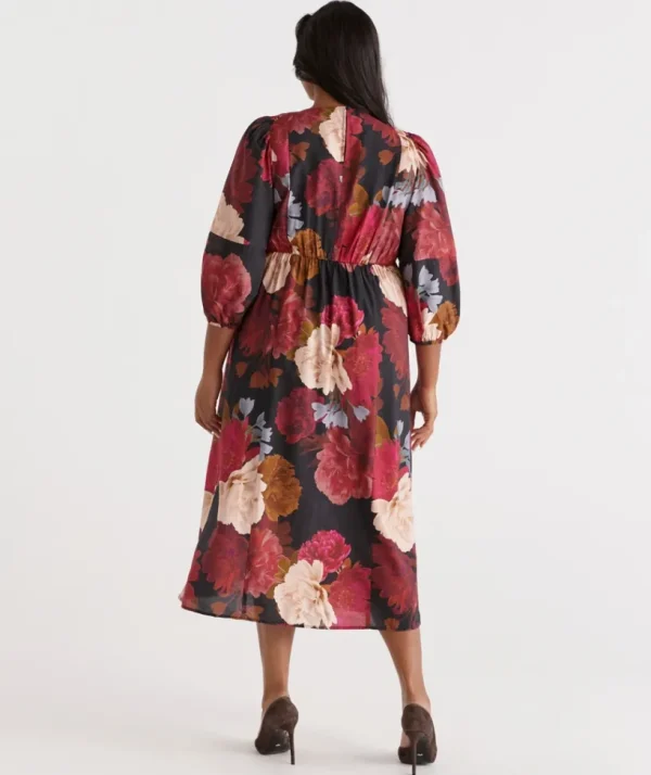 Sussan Modern Rose Dress-Women Dresses