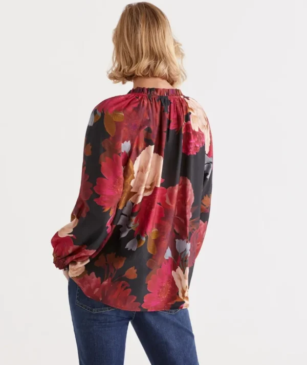 Sussan Modern Rose Top-Women Shirts