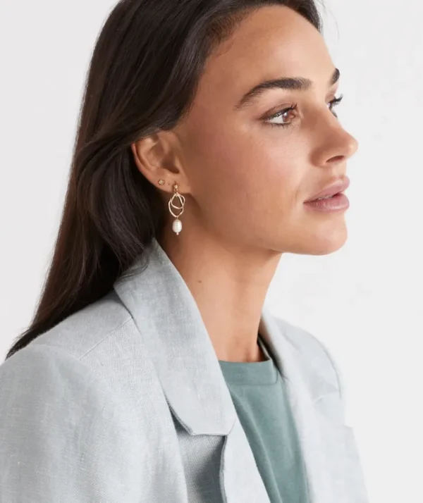 Sussan Pearl Drop Earrings-Women Jewellery