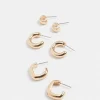 Sussan 3 Piece Earring Set-Women Jewellery