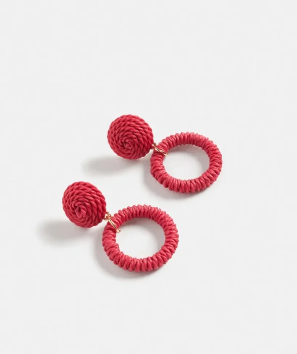 Sussan Pink Drop Earrings-Women Jewellery