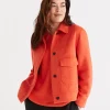 Sussan Pocket Detail Carcoat-Women Jackets & Coats