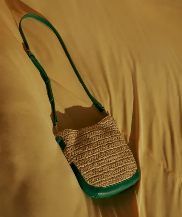 Sussan Raffia Crossbody Bag-Women Bags