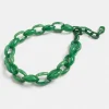 Sussan Resin Chain Necklace-Women Jewellery