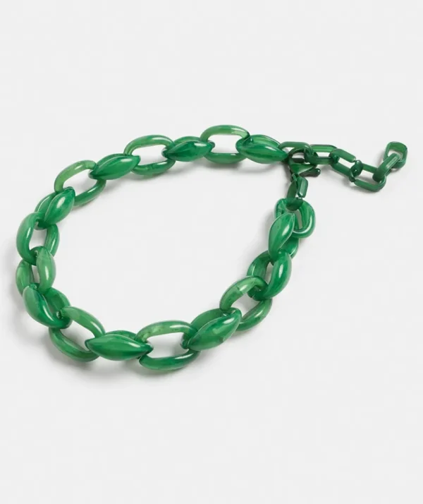 Sussan Resin Chain Necklace-Women Jewellery