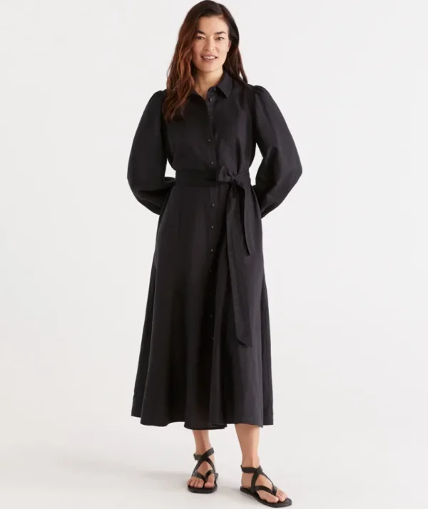 Sussan Shirt Dress-Women Dresses
