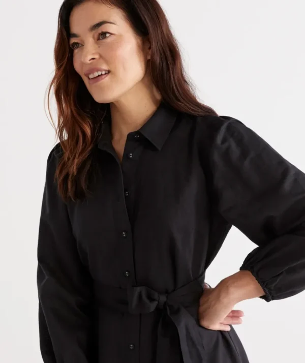 Sussan Shirt Dress-Women Dresses
