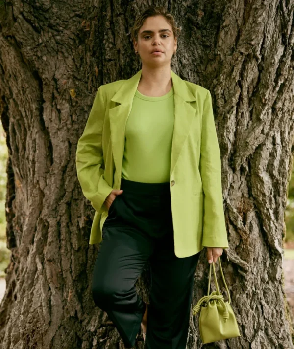 Sussan Single Breasted Blazer-Women Jackets & Coats