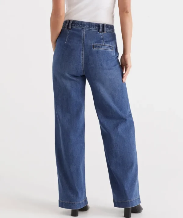 Sussan Slant Pocket Jean-Women Pants