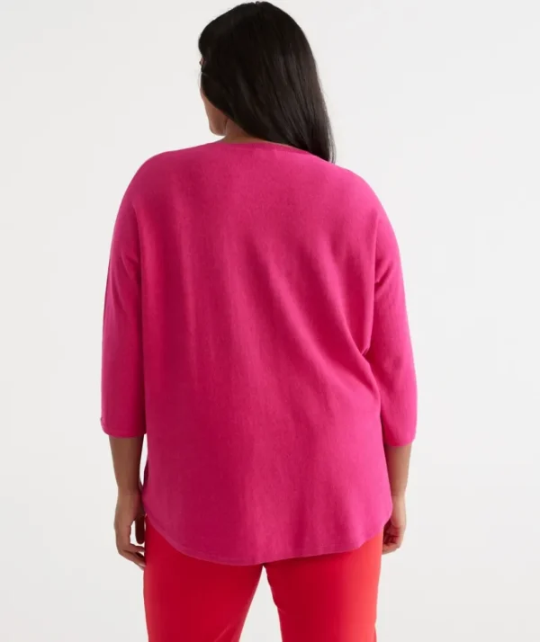 Sussan Swing Pullover-Women Knitwear