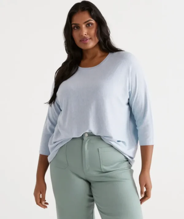 Sussan Swing Pullover-Women Knitwear