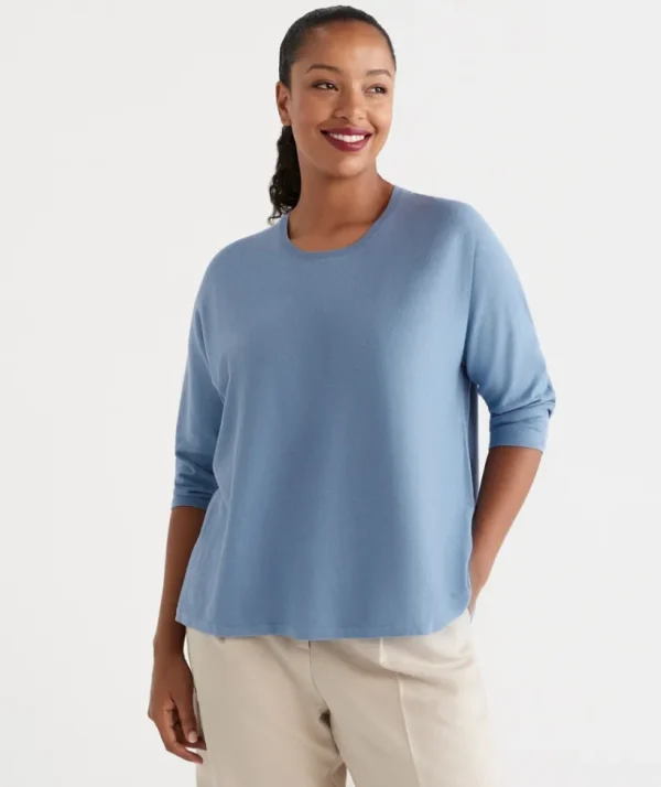 Sussan Swing Pullover-Women Knitwear