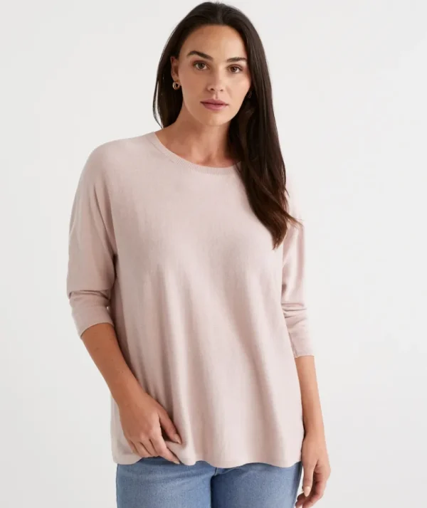 Sussan Swing Pullover-Women Knitwear