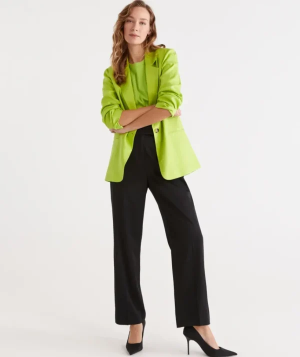 Sussan Tailored Straight Leg Pant-Women Pants