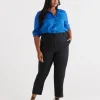 Sussan Tapered Linen Pant-Women Pants