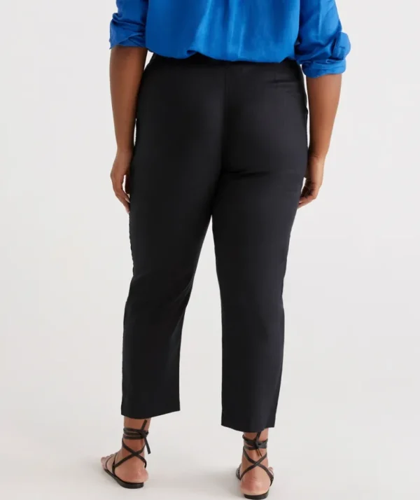 Sussan Tapered Linen Pant-Women Pants