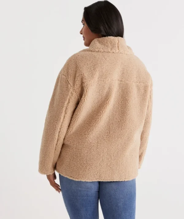Sussan Teddy Coat-Women Jackets & Coats