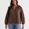 Sussan Textured Blouse-Women Shirts