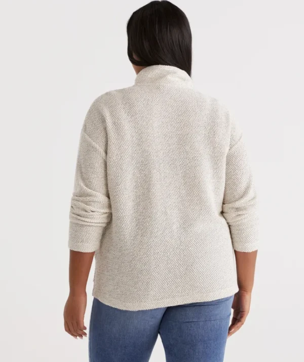 Sussan Textured Collar Top-Women Tops