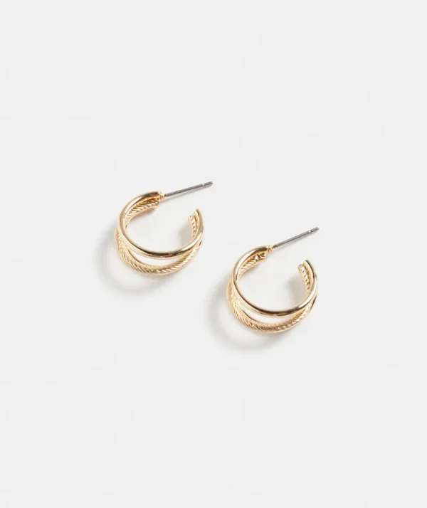Sussan Triple Hoops-Women Jewellery