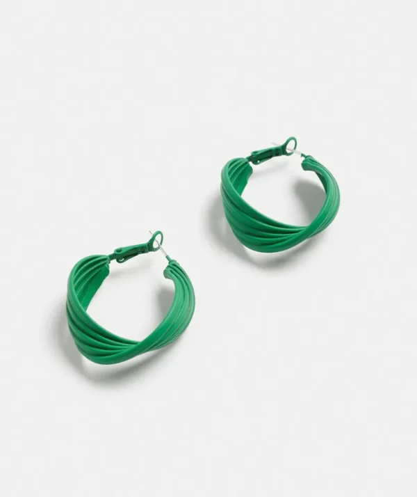 Sussan Twist Hoop Earrings-Women Jewellery