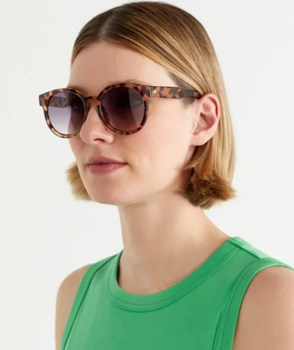 Sussan Valencia Tort Sunglasses-Women Sunglasses