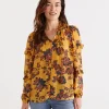 Sussan Vine Print Top-Women Shirts